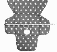 Husa pentru scaun de masa ES Pro Zebra Yellow imaginea #3 — magazin online Desire.md