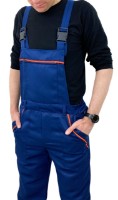 Полукомбинезон рабочий Soling 001 200 Electric Blue, s.56-58 3/4 фото №2 — интернет-магазин Desire.md