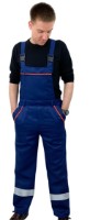 Полукомбинезон рабочий Soling 001 200 Electric Blue, s.56-58 3/4