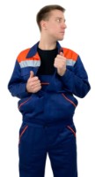 Куртка рабочая Soling 001 3637 Blue, s.64-66 3/4
