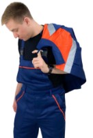 Jacheta de lucru Soling 001 3637 Blue, s.64-66 3/4 imaginea #2 — magazin online Desire.md