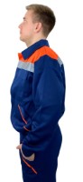 Jacheta de lucru Soling 001 3637 Blue, s.64-66 3/4 imaginea #3 — magazin online Desire.md