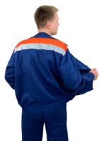 Jacheta de lucru Soling 001 3637 Blue, s.64-66 3/4 imaginea #4 — magazin online Desire.md