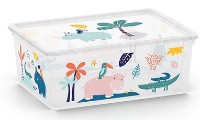 Контейнер для игрушек Kis C-box S Wild Animals 11L (54523)