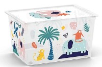 Контейнер для игрушек Kis C-box XL Wild Animals 50L (54526)
