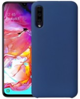 Husa de protecție Helmet Case Liquid Silicone Samsung A30S Blue (HMT-CLISSA30SBL)