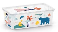 Контейнер для игрушек Kis C-box XS Wild Animals 6L (54522)