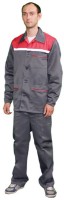 Куртка рабочая Soling 041 5926 Grey/Red, s.60-62 3/4