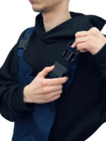 Полукомбинезон рабочий Soling Простой 7911 Electric Blue, s.44-46 фото №7 — интернет-магазин Desire.md