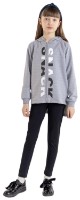 Hanorac pentru copii Bumbacel GC25065M_4001A1_S55 Grey, 7-8 years