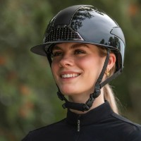 Шлем для верховой езды QHP Miami, s.55-57 Black (8769) фото №6 — интернет-магазин Desire.md