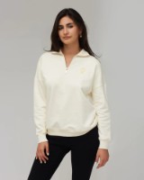 Hanorac damă Bumbacel WH4641_0103A1_S6 Cream, s.XL