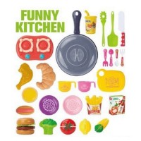 Seturi de veselă pentru păpuși ChiToys Funny Kitchen (1018-122)