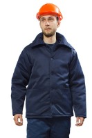 Jacheta de lucru Soling Button up Blue Sweatshirt, s.52-54 5/6