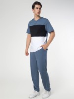 Мужской спортивный костюм Bumbacel MSET8002_5002_M5 Grey, s.M