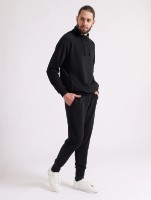 Мужской спортивный костюм Bumbacel MTR98025F_0303_S5 Black, s.XXL