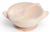 Набор мисочка с ложкой и крышкой BabyOno 1063/06