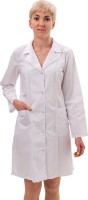 Медицинский халат Soling Forma 010107017 5994 White, s.40