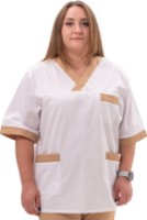 Cămașă medicală Soling Forma Beige Shirt, s.40-42
