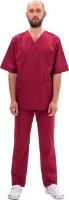 Pantaloni medicali Soling Protec Burgundy Trousers, s.48-50
