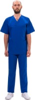 Pantaloni medicali Soling Protec Electric Blue Trousers, s.60-62