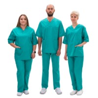 Cămașă medicală Soling Protec Light Green Shirt, s.44-46 1/2 imaginea #3 — magazin online Desire.md