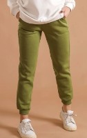 Pantaloni spotivi de dame Bumbacel WP44015_0324_M5 Green, s.XL