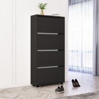 Rafturi pentru pantofi Mobildor-Lux Leo 50x27x164 Anthracite (10008691)