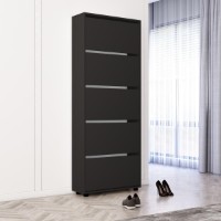 Rafturi pentru pantofi Mobildor-Lux Leo 50x27x203 Anthracite (10008684)