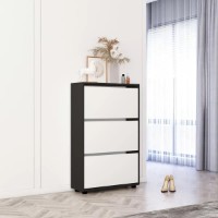 Rafturi pentru pantofi Mobildor-Lux Leo 60x27x125 Anthracite/White (10008679) imaginea #1 — magazin online Desire.md