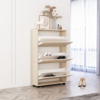 Обувница Mobildor-Lux Leo 70x27x125 Oak Sonoma/Anthracite (00013470) фото №2 — интернет-магазин Desire.md