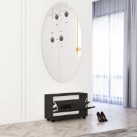 Обувница Mobildor-Lux Leo 70x27x47 Anthracite/Oak Sonoma (00013485) фото №3 — интернет-магазин Desire.md