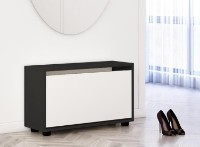 Rafturi pentru pantofi Mobildor-Lux Leo 70x27x47 Anthracite/White (10008774)