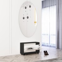 Обувница Mobildor-Lux Leo 70x27x47 Anthracite/White (10008774) фото №2 — интернет-магазин Desire.md