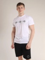 Tricou bărbătesc Bumbacel MT5622K_4001M13_S6 White, s.M