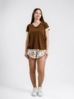 Pijama Bumbacel WPJ2004_1031-5033_S5 Brown, s.S