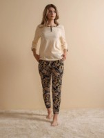 Pijama Bumbacel WPJ3548_0710-1437_M5 Brown, s.XXXL