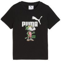 Детская футболка Puma Super Graphic Puma Black, s.110