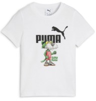 Детская футболка Puma Super Graphic Puma White, s.104