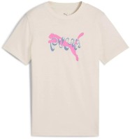 Детская футболка Puma Tweenerverse Graphic Alpine Snow, s.128