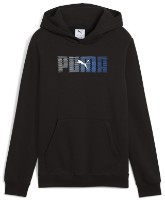 Детская толстовка Puma Ess Logo Lab Fl B Puma Black, s.128