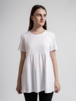 Женская футболка Bumbacel WT3840_White_XS5 White, s.XS