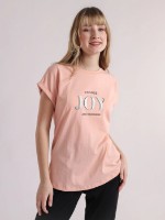 Tricou de dame Bumbacel WT4113_0809B3_M6 Pink, s.XL