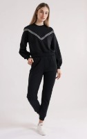 Женский спортивный костюм Bumbacel WTR45048_0303_M5 Black, s.M