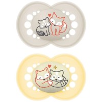Пустышка Mam Original Day&Night PlanetLove Unisex 2pcs (MA.121302)