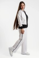 Costum sportiv damă Bumbacel WTR45069F_0601_S5 White, s.XXL