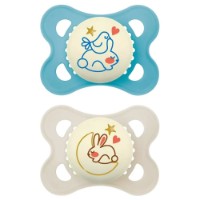 Пустышка Mam Original Night PlanetLove Boy 2pcs (MA.121291)