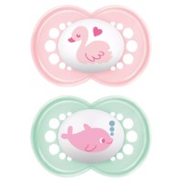 Пустышка Mam Original Sealife Girl 2pcs (MA.121299)