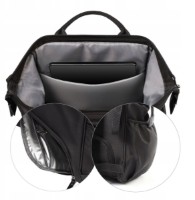 Сумка для мам BabyOno Modern Style Black (1649/01) фото №9 — интернет-магазин Desire.md