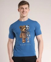 Tricou bărbătesc Bumbacel MT5618_4042A1_XS6 Blue, s.L